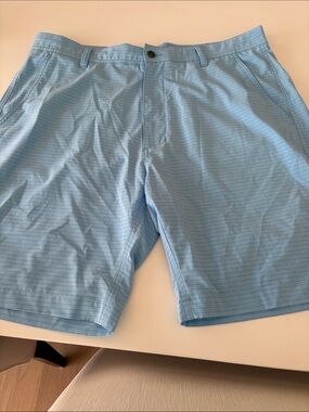 Light Blue Men's Golf Shorts